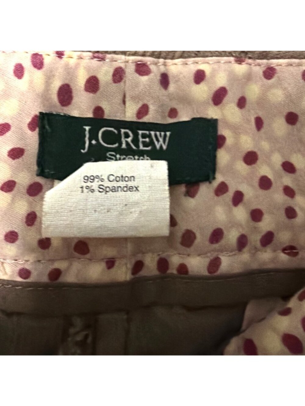 J.Crew Womens Brown Corduroy Stretch Mini Skirt Size 8 Preppy Academia Boho - Picture 4 of 7